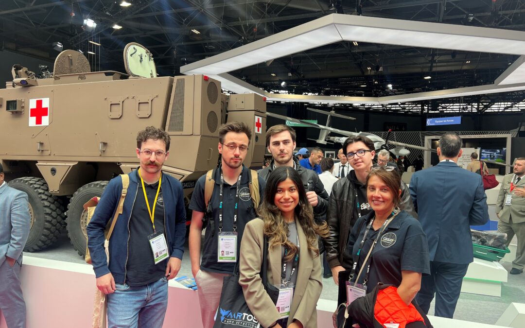 The GREAT team is delighted to have been present at EUROSATORY 2024 !