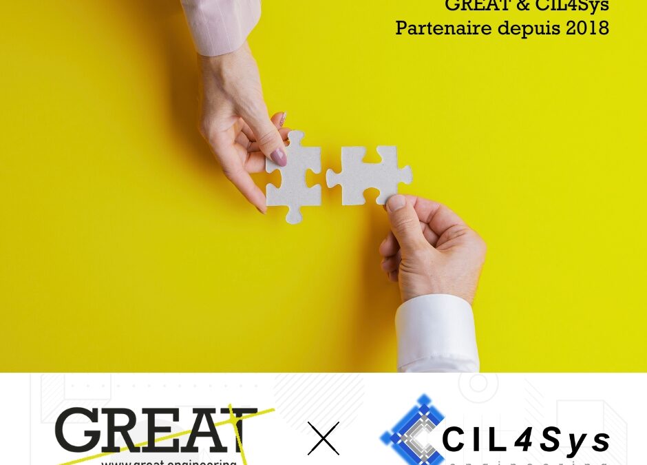 Partenariat GREAT X CIL4Sys